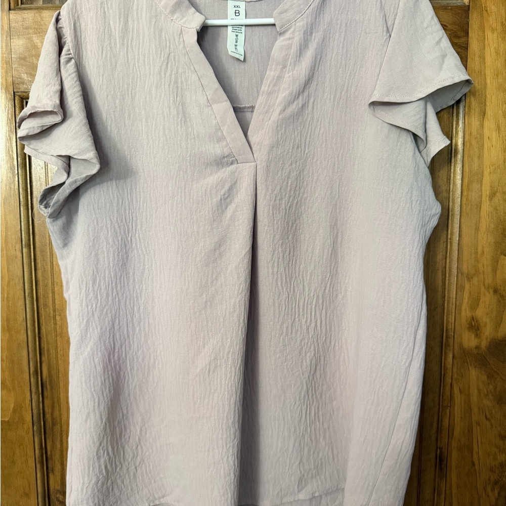 Elegant Mauve Women's Top